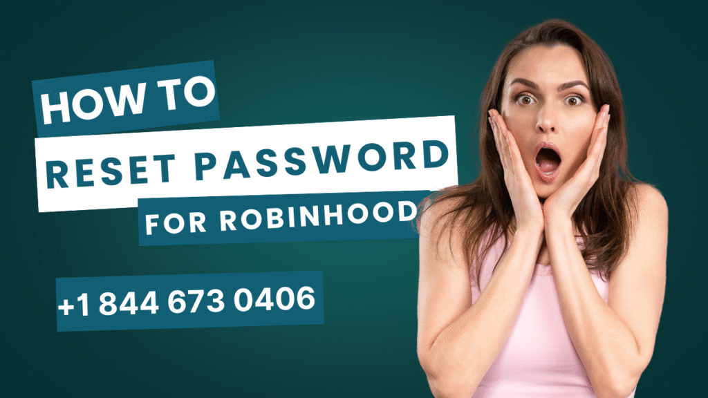 How to Reset Password for Robinhood